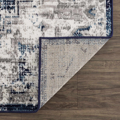 Navy Area Rug - Elegant Modern Design for Contemporary Spaces