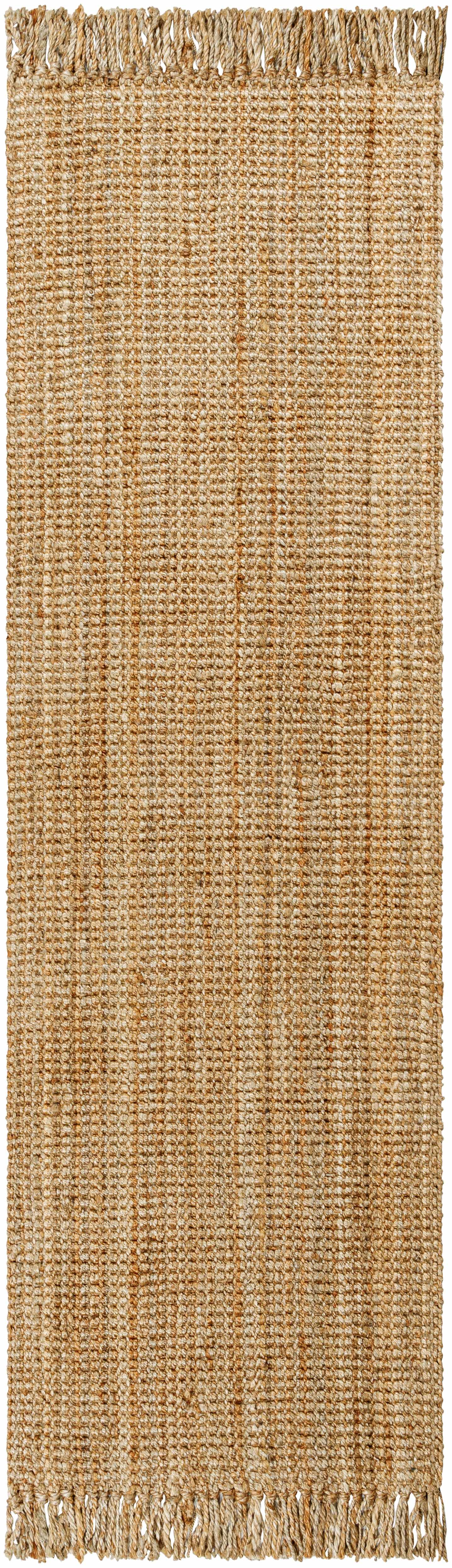 Handwoven Jute Area Rug - Eco-Friendly Natural Home Decor