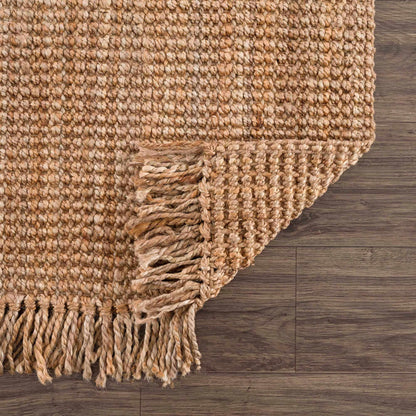 Handwoven Jute Area Rug - Eco-Friendly Natural Home Decor