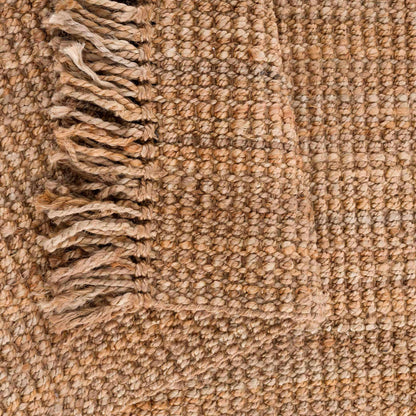 Handwoven Jute Area Rug - Eco-Friendly Natural Home Decor