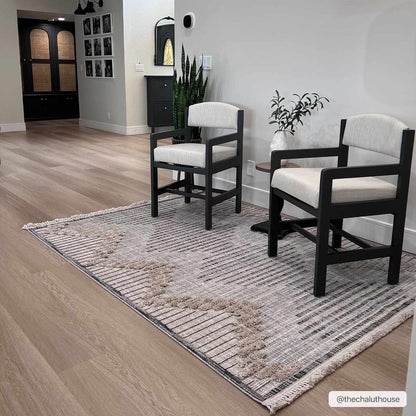 Rustic High-Low Area Rug - Maulawin Collection for Cozy Home Decor