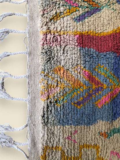 Zahra Moroccan Rug – Handmade Colorful Berber Wool