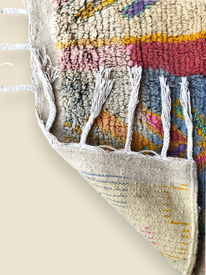 Zahra Moroccan Rug – Handmade Colorful Berber Wool