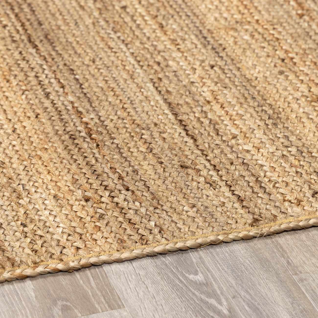 Jute Braided Area Rug - Natural Fiber Home Decor