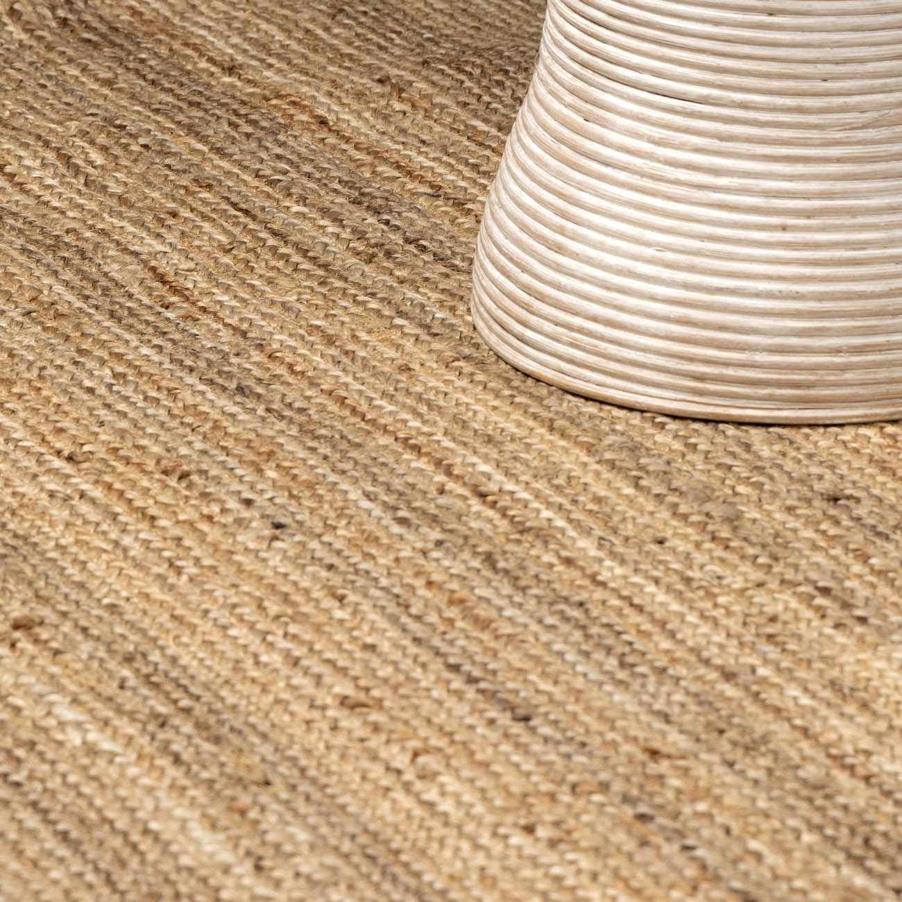 Jute Braided Area Rug - Natural Fiber Home Decor