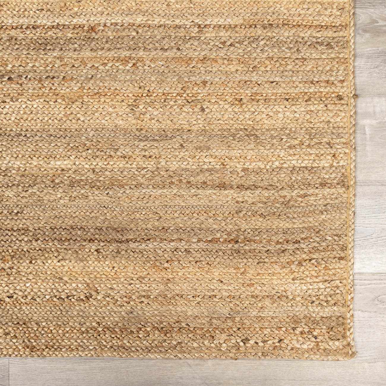 Jute Braided Area Rug - Natural Fiber Home Decor