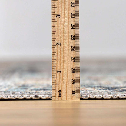 Washable Green Tumble Dry Rug - Soft and Durable