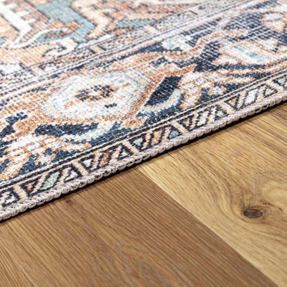 Washable Green Tumble Dry Rug - Soft and Durable