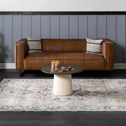 Washable Green Tumble Dry Rug - Soft and Durable