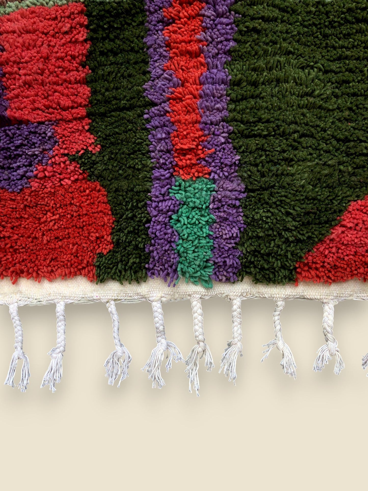 Nadia Handwoven Moroccan Rug – Colorful Wool