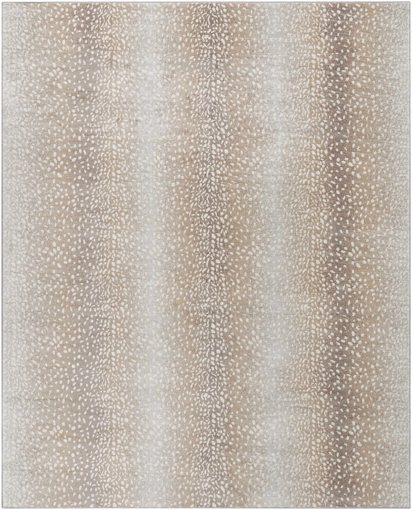 Tan Leopard Print Area Rug - Stylish Home Decor Accent
