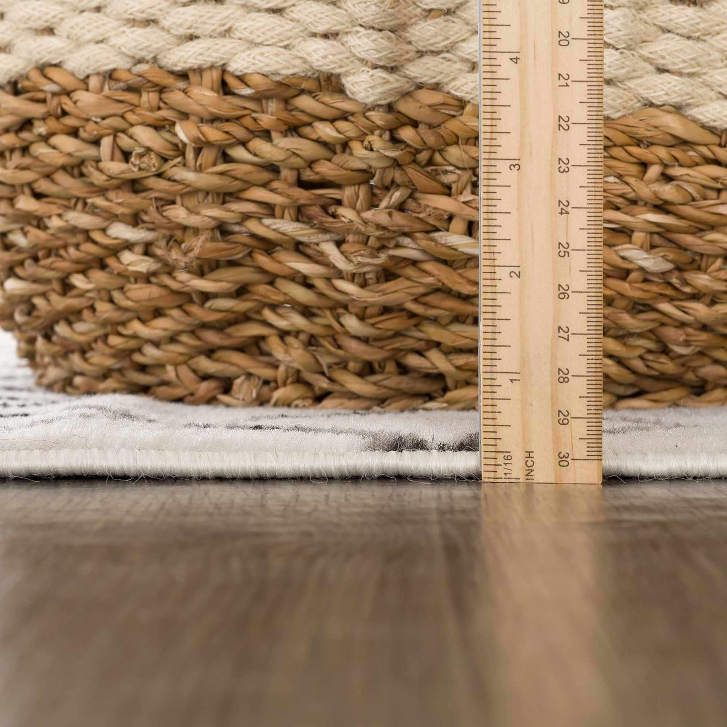 Scandinavian Moroccan Trellis Area Rug - Stylish Geometric Design for Modern Homes