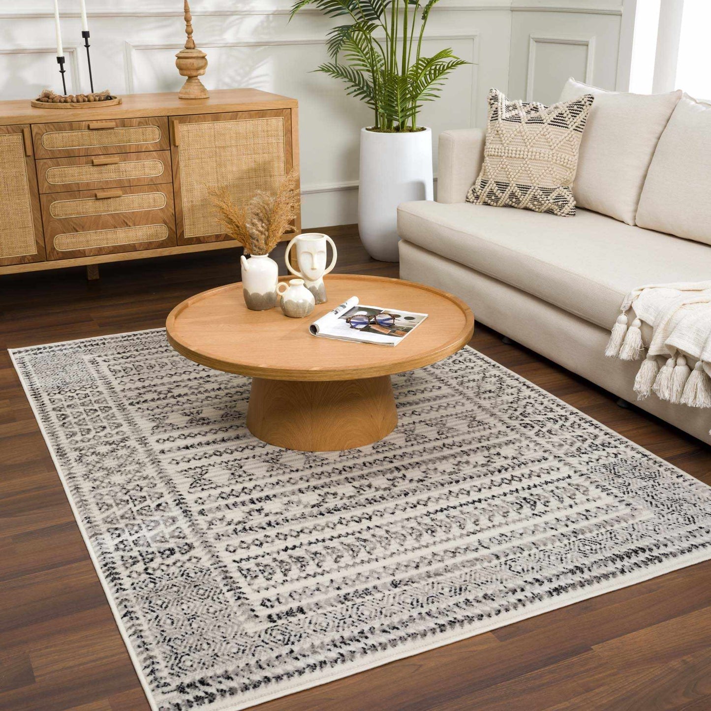Cozy Modern Greig Area Rug - Living Room  Bedroom Décor