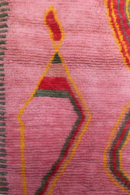 Limra Berber Rug – Pink Moroccan Wool Rug