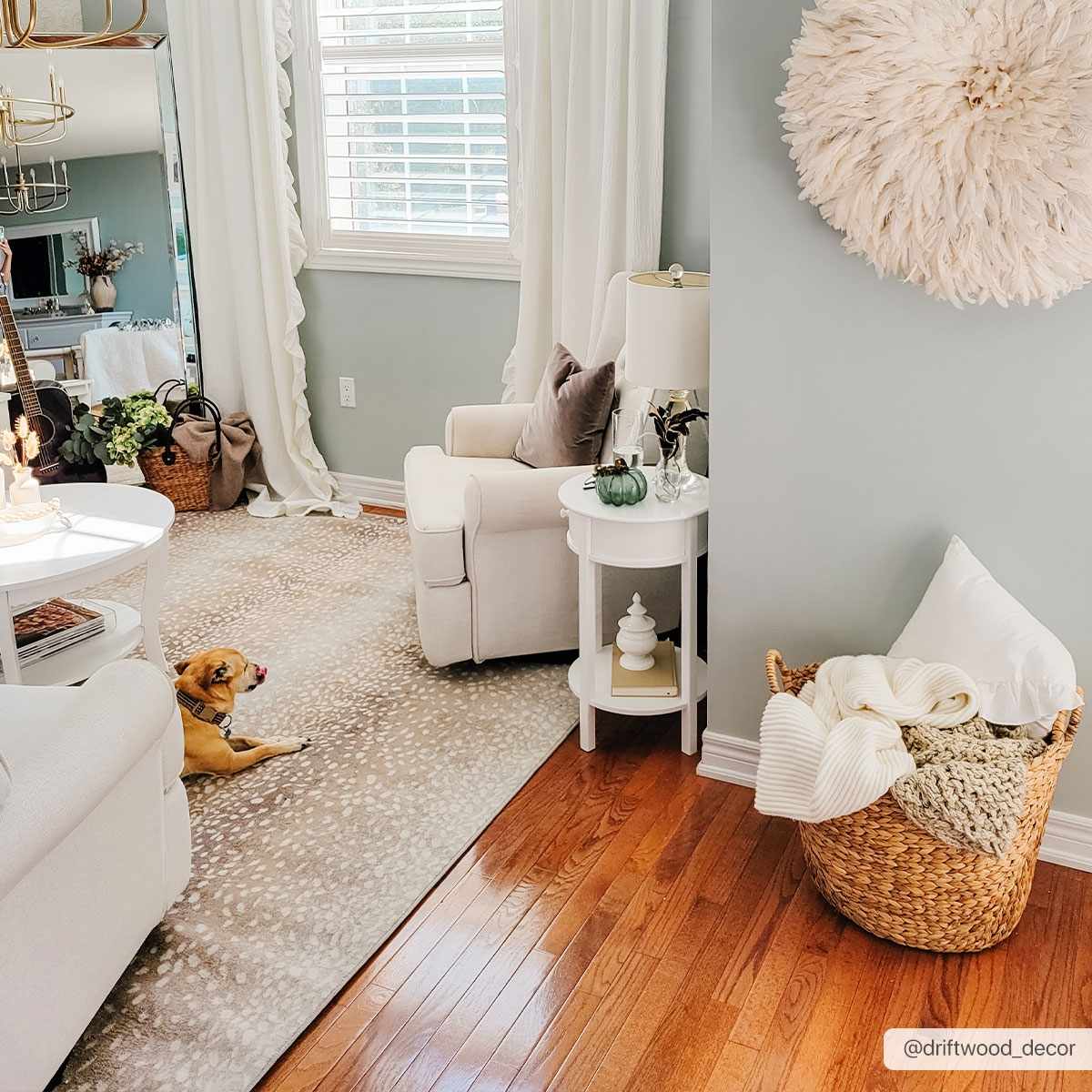 Tan Leopard Print Area Rug - Stylish Home Decor Accent