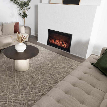 Ramsbury Wool Area Rug - Handcrafted Cozy Home Décor Rug