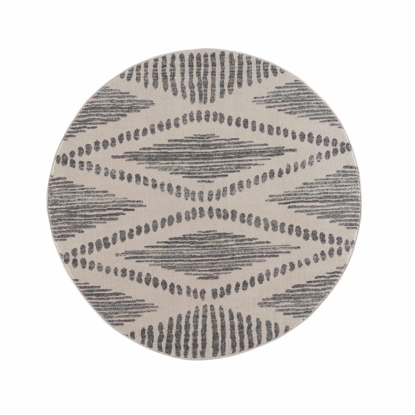 Ivory Tigris Area Rug - Elegant Modern Design for Contemporary Spaces