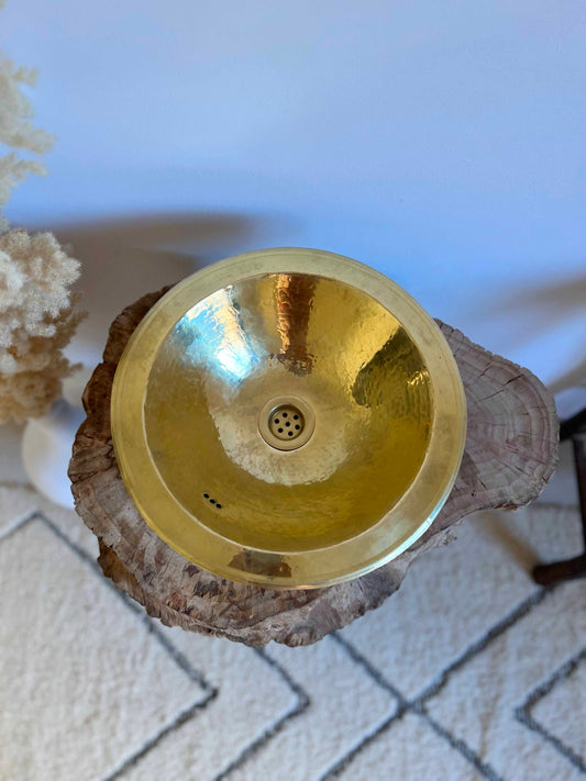 Brass Round Sink 