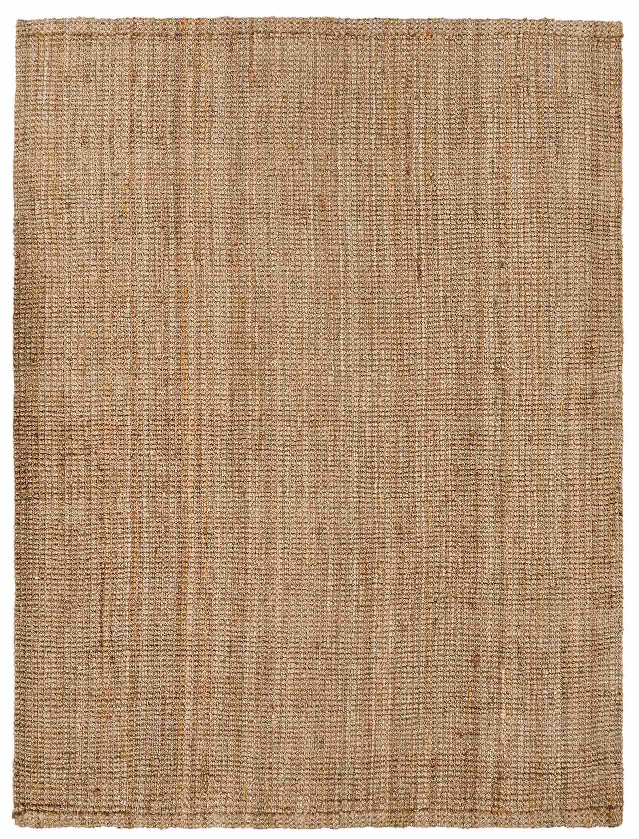 Camel Jute Area Rug - Natural Fiber Cozy Home Décor