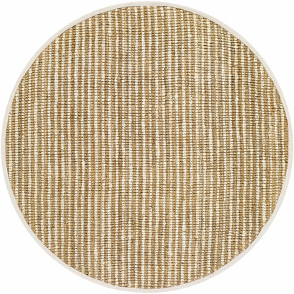Camel Jute Area Rug - Natural Eco-Friendly Home Decor