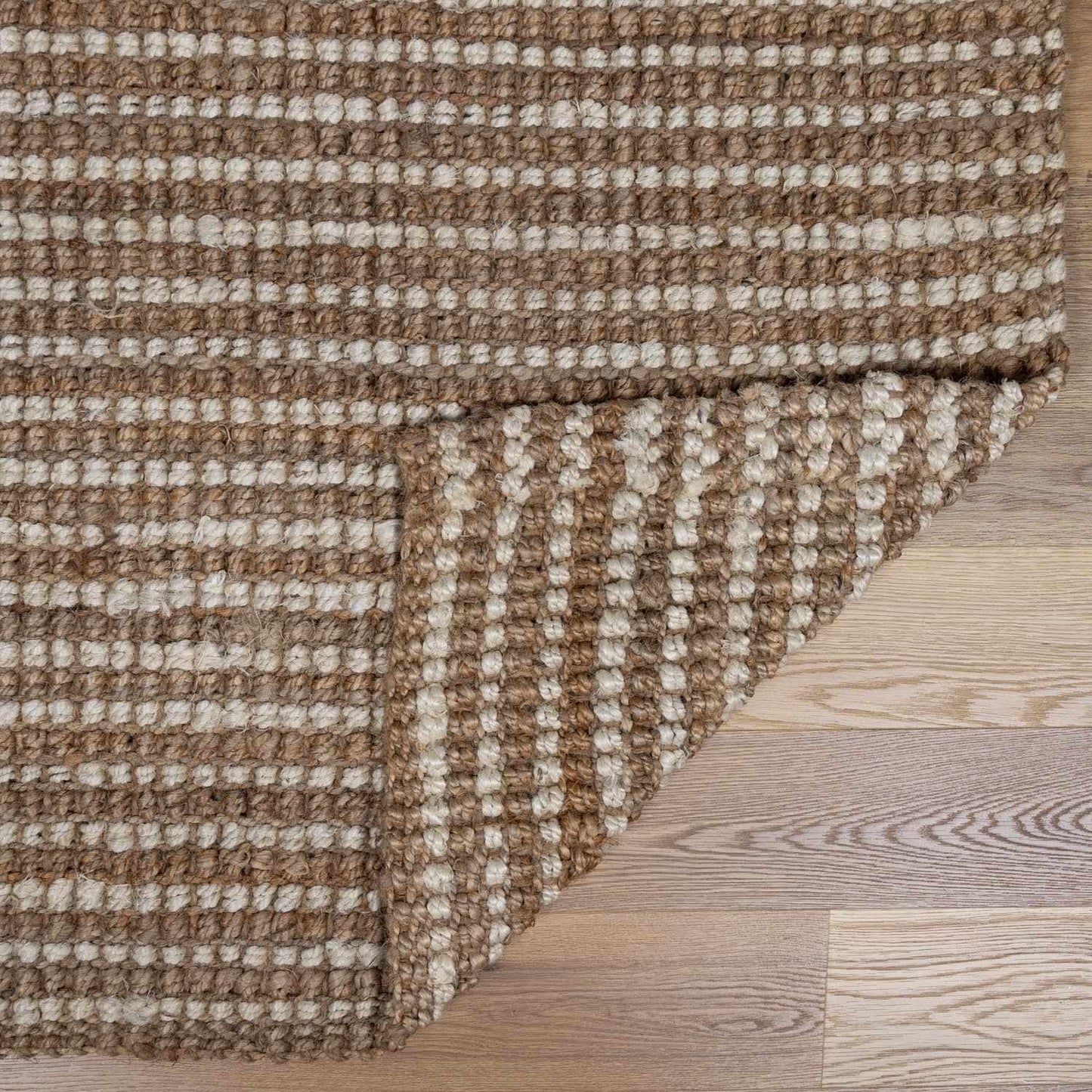 Camel Jute Area Rug - Natural Eco-Friendly Home Decor