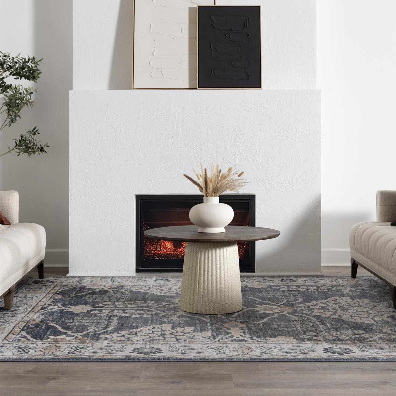 Scalby Area Rug - Soft Durable Stylish Floor Covering