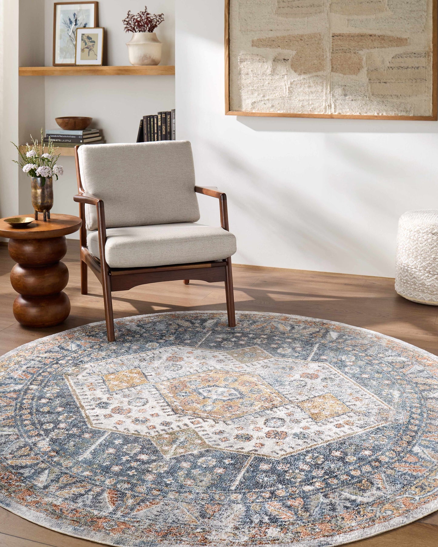 contemporary washable rug