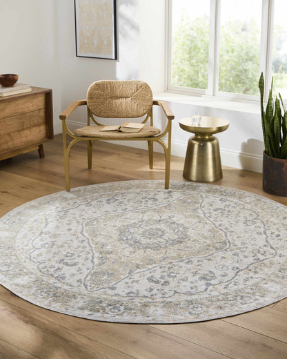 Washable Flat Pile Area Rug - Soft Durable Modern Design