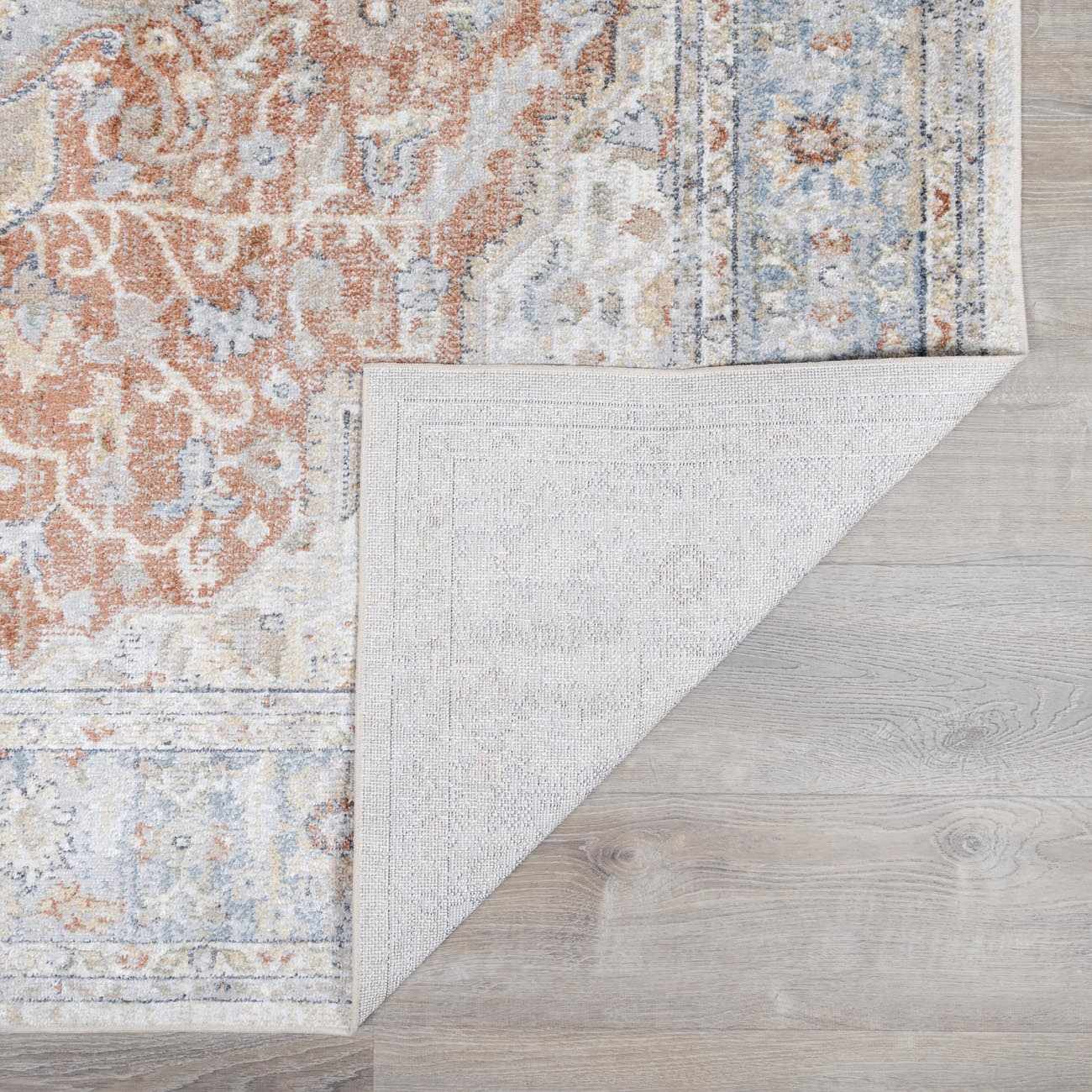 Washable Flat Pile Area Rug - Soft Durable Modern Home Decor