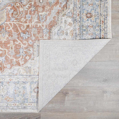 Washable Flat Pile Area Rug - Soft Durable Modern Home Decor