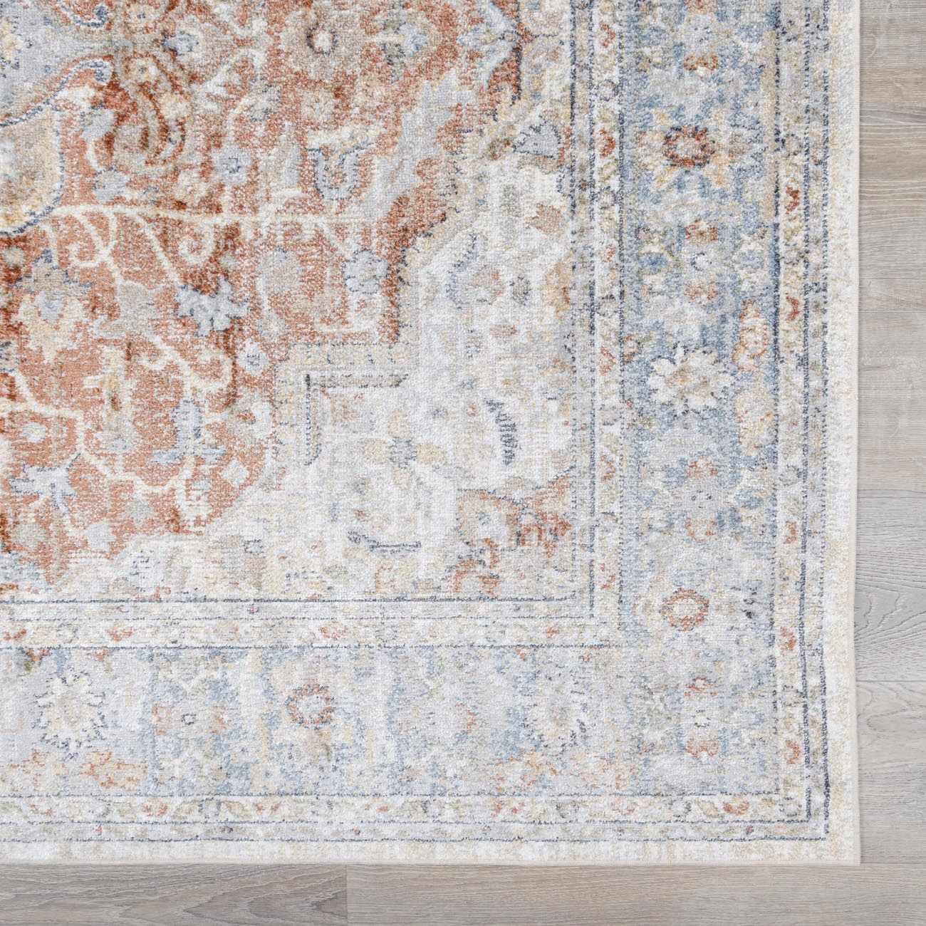 Washable Flat Pile Area Rug - Soft Durable Modern Home Decor