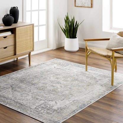 Hera Olive Washable Flat Pile Rug - Stylish  Easy to Clean
