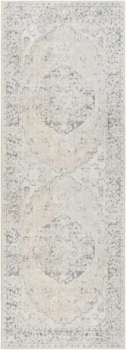 Washable Modern Area Rug - Soft Durable Flat Pile Design