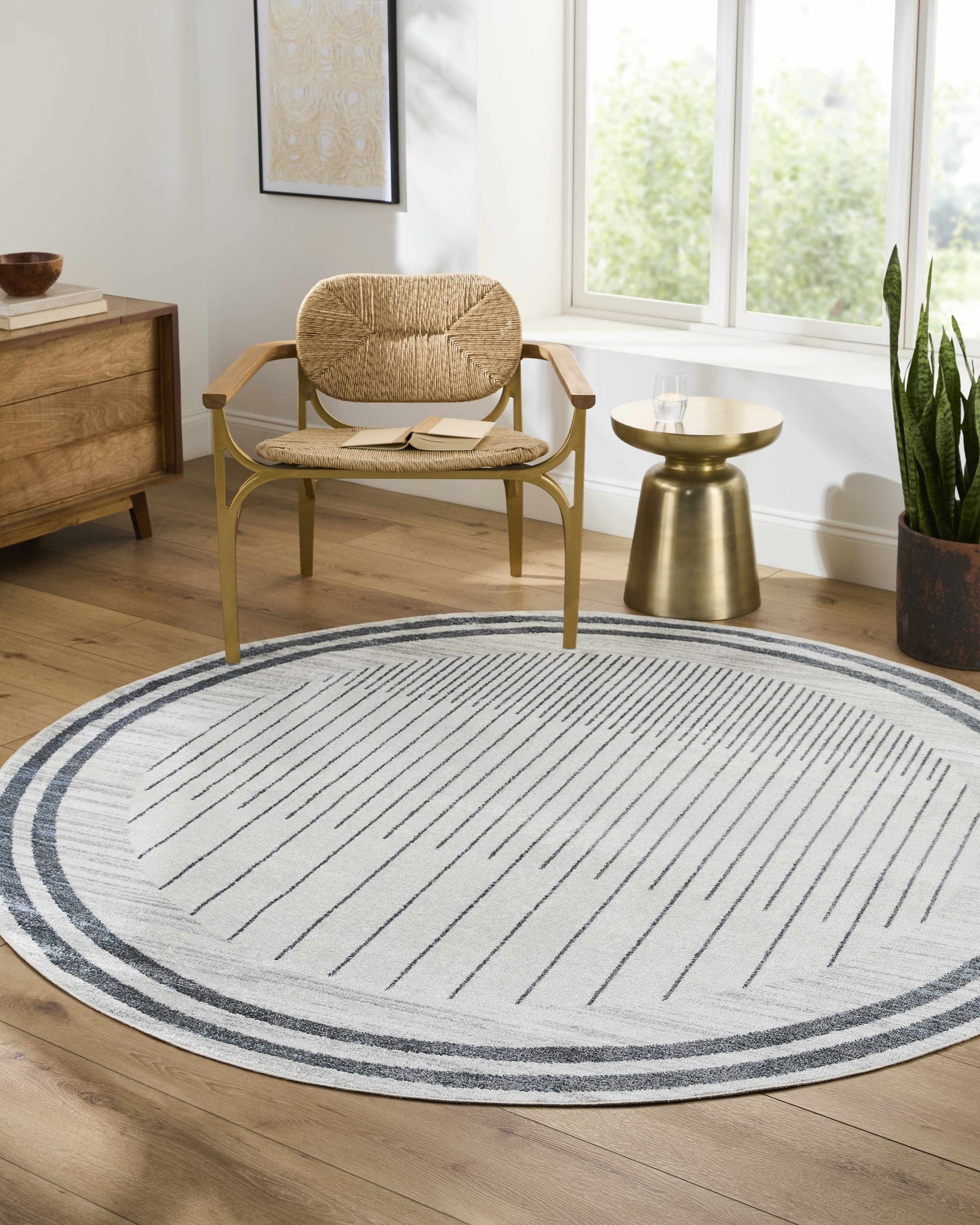 Thad Washable Area Rug - Soft Durable Stylish Floor Covering