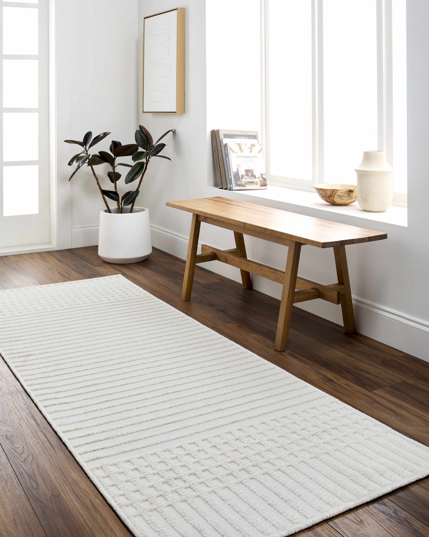 Washable Area Rug - Soft Durable Stylish Floor Covering