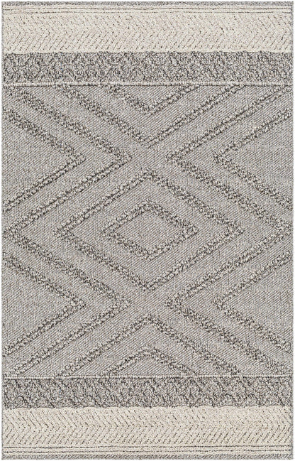 Beige and Gray Area Rug - Stylish Soft Versatile Home Décor