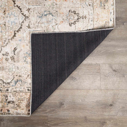 Vintage Washable Flat Pile Rug - Stylish Durable Standon Collection