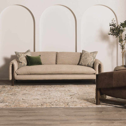 Vintage Washable Flat Pile Rug - Stylish Durable Standon Collection