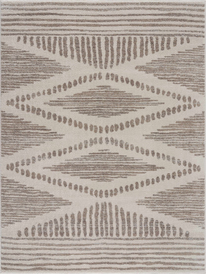 Beige Area Rug - Elegant Neutral Floor Decor for Modern Spaces