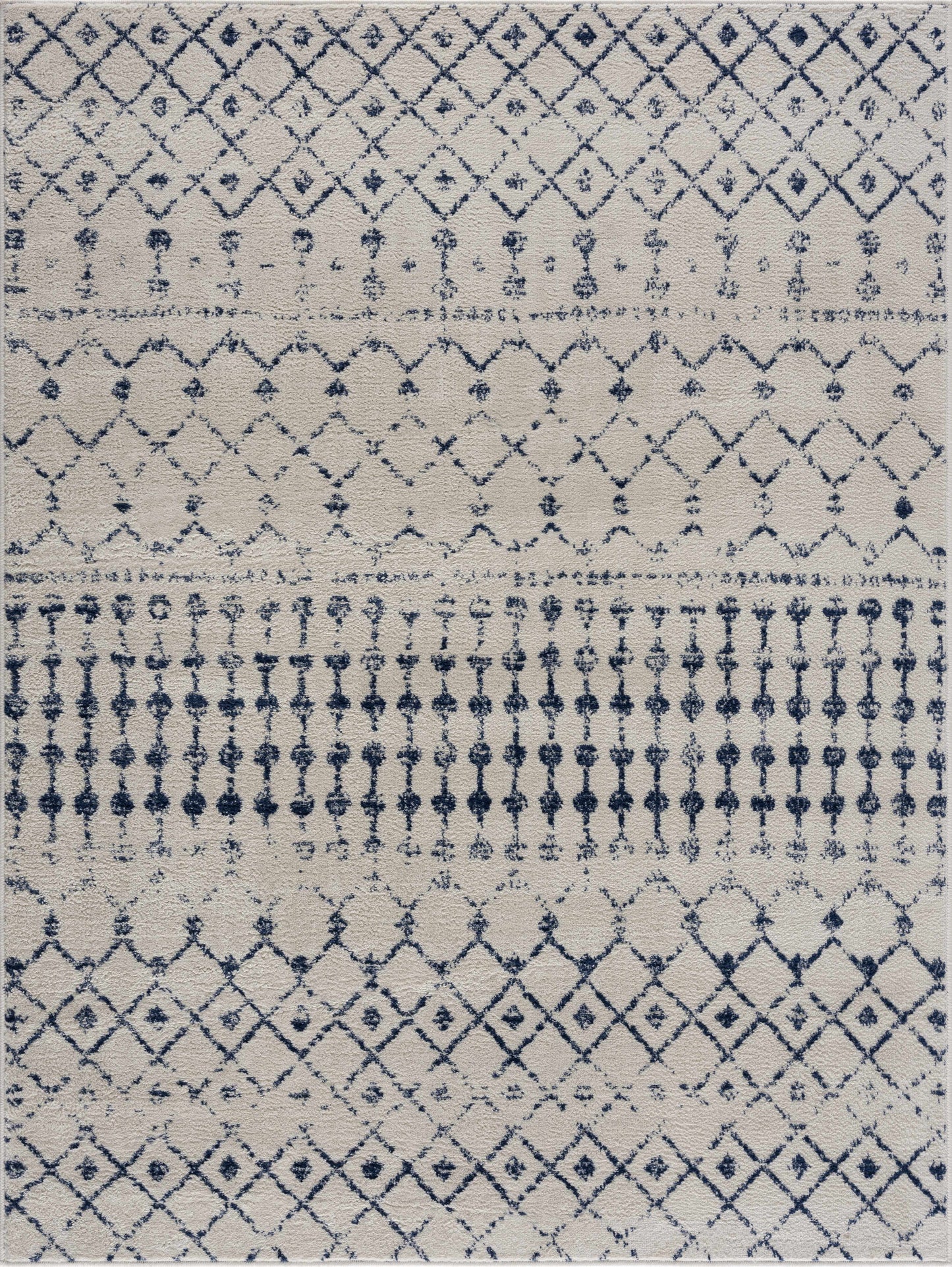 Modern Area Rug - Tigrican Blue 2332 Stylish Soft Durable Home Decor