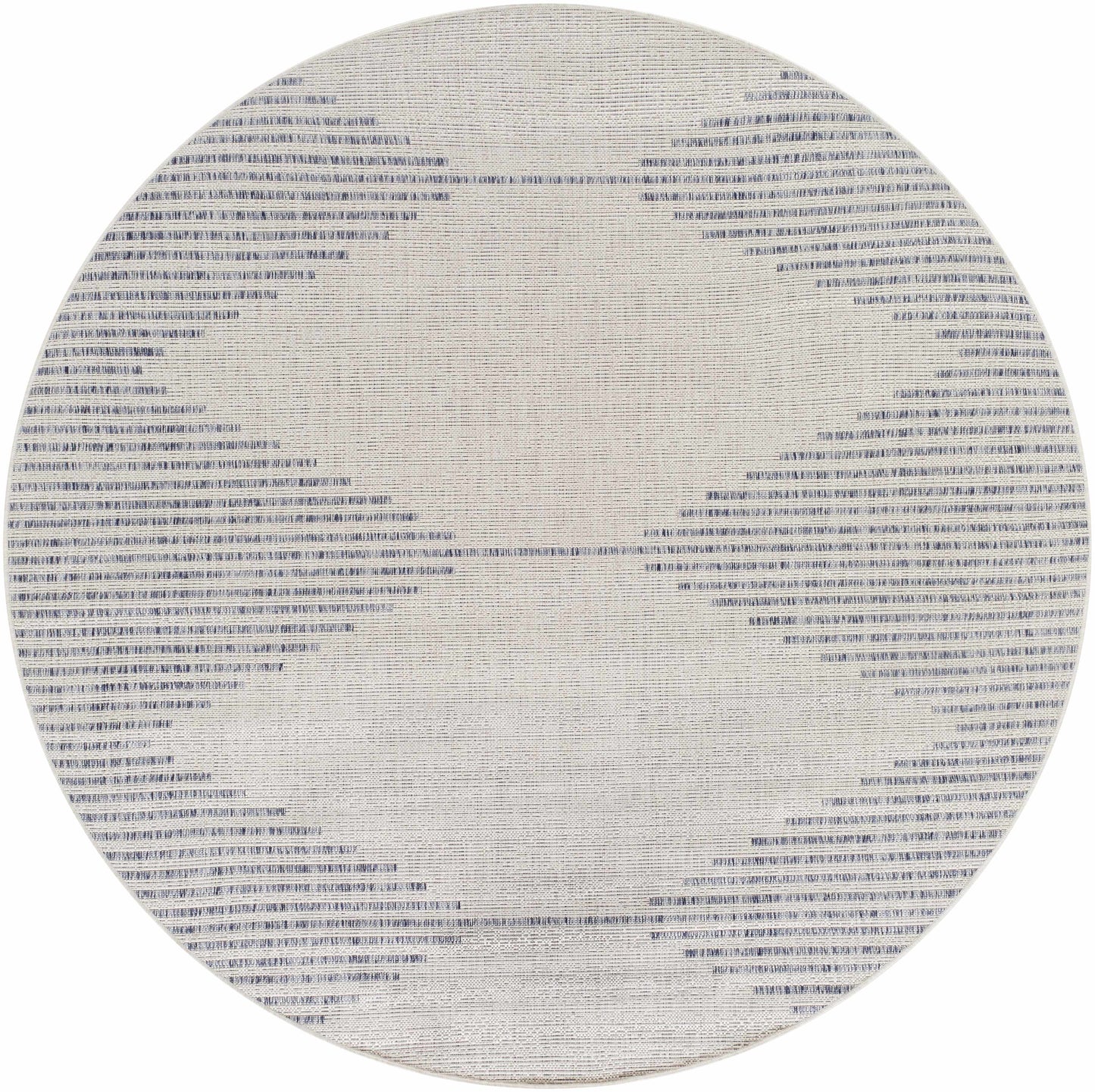 Gray Blue Outdoor Area Rug - Patio and Deck Mat