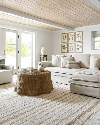 Jute Area Rug - Eco-Friendly Natural Fiber Decor