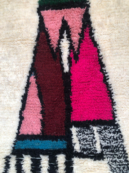 Tazghart Moroccan Rug- Handwoven Moroccan Wool Rug