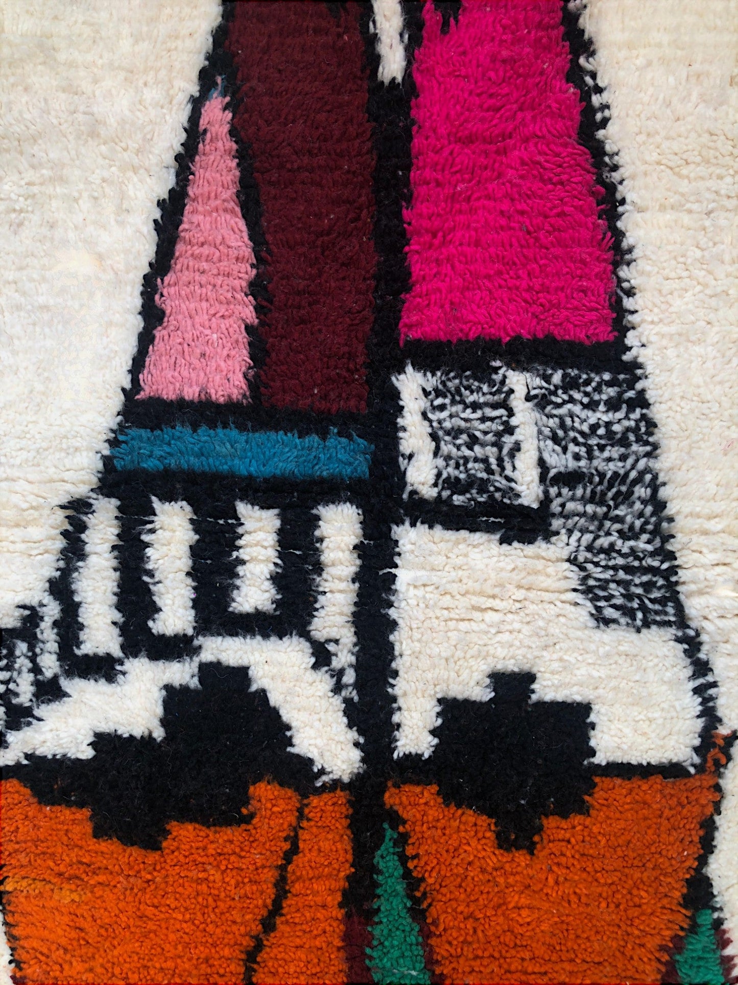 Tazghart Moroccan Rug- Handwoven Moroccan Wool Rug