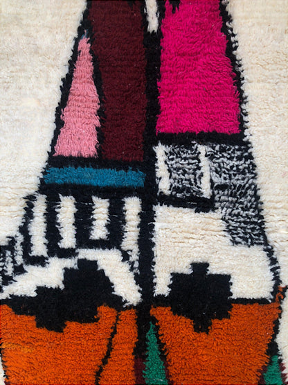 Tazghart Moroccan Rug- Handwoven Moroccan Wool Rug