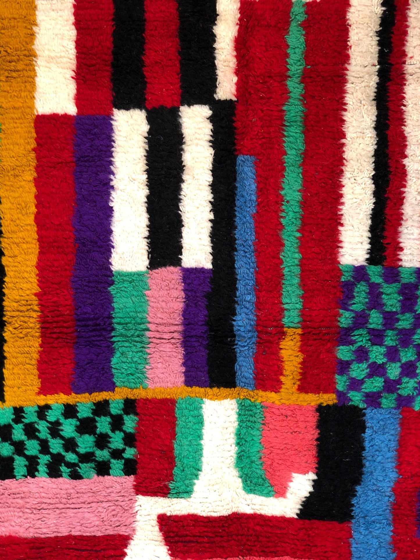 Handmade wool rug