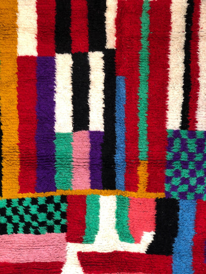 Handmade wool rug