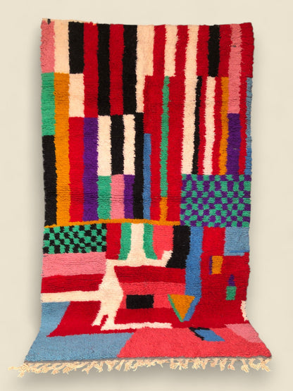 Moroccan wool rug