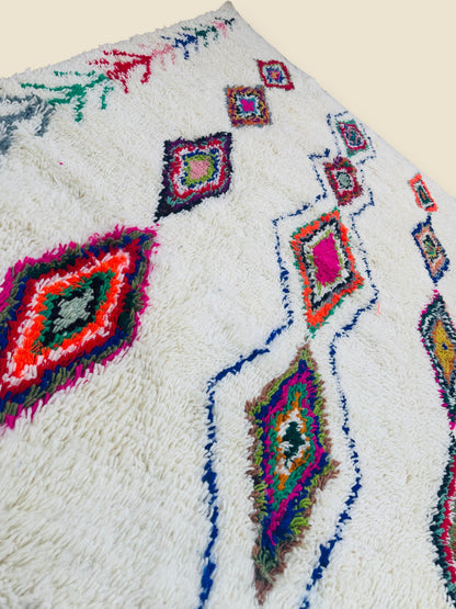 Handmade Tura Berber Rug – Bohemian Berber Style
