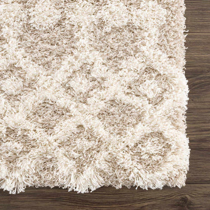 Cream Plush Area Rug - Cozy Home Décor Accent